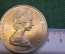 Монета 1 доллар 1967 года. One Dollar. Герб. Елизавета II. New Zealand. Новая Зеландия.