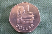 Монета 1 доллар 2005 года. One Dollar. Морской дух Нусу-Нусу. Solomon Islands. Соломоновы Острова. Монета 1 доллар 2005 года. One Dollar. Морской дух Нусу-Нусу. Solomon Islands. Соломоновы Острова.