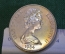Монета 1 крона 1984 года. One Crown. Конференция Содружества. Елизавета II. Isle of Man. Остров Мэн.