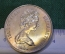 Монета 1 крона 1984 года. One Crown. Конференция стран Содружества, Трон. Isle of Man. Остров Мэн.