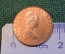 Монета 1/2 пенни 1981 год. Isle of Man. Half penny. Елизавета II. Остров Мэн.