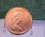 Монета 1 пенни 1998 год. Falkland Islands. One penny. Пингвин. Елизавета II. Фолкленды.