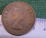 Монета 1 пенни 1955 год. South Africa. Suid-Afrika. One penny. Елизавета II. ЮАР.