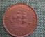 Монета 1/2 пенни 1928 год. South Africa. Suid-Afrika. Half penny Георг V. ЮАР.