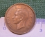 Монета 1/2 пенни 1950 год. South Africa. Suid-Afrika. Half penny. Георг VI. ЮАР.