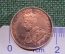Монета 1/2 цента 1926 год. Ceylon. Half Cent. Георг V. Цейлон.