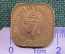 Монета 5 центов 1942 год. Ceylon. Five Cents. Георг VI. Цейлон.