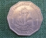 Монета 1 доллар 1989 год. East Caribbean States. One Dollar. Восточные Карибы. Елизавета II.