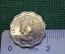 Монета 1 цент 2002 год. Belize. One Cent. Елизавета II. Белиз.