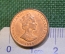 Монета 1 цент 1996 год. Cayman Islands. One cent. Елизавета II. Каймановы Острова.
