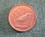 Монета 1 цент 1996 год. Cayman Islands. One cent. Елизавета II. Каймановы Острова.