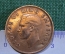 Монета 1 пенни One Penny 1942 год. Георг VI. New Zealand. Новая Зеландия.