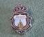 Знак значок "Дрезден Dresden". Тяжелый металл. Винтаж. Германия.