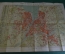 Карта план города Женева. В обложке. Швейцария. До 1917 года.