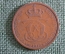 Монета 1 цент, 5 бит 1913 года. One cent, five bit. Кадуцей, трезубец. Датская Западная Индия.