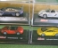 Модель, автомобиль Ламборджини Порш. Lamborghini Porsche. Набор 4 шт. Металл, масштаб 1:87 Schuko.