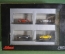 Модель, автомобиль Ламборджини Порш. Lamborghini Porsche. Набор 4 шт. Металл, масштаб 1:87 Schuko.