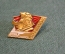 Знак значок "Орленок". Тяжелый металл. Цанга.