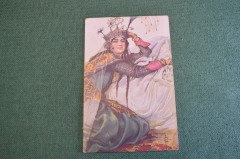 Открытка старинная "Царица Азвяковна". Соломко. Изд. Лапина. Царская Россия. #S1