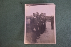 Фотография групповая "Флот. Моряки. Фотоаппарат". ВМФ. РККФ. СССР. 1938 год. #S3