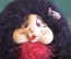 Игрушка миниатюрная "Еж ежик". Клеймо. СССР.