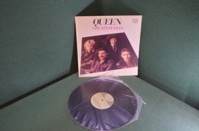 Пластинка, винил 1 LP "Queen. Greatest hits". Балкантон.