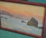 Картина, рисунок "Морской пейзаж". Акварель, бумага. Художник Ромодановская А.А.