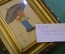 Картина, рисунок "Мальчик с зонтом, зубная боль". Иллюстрация . Художник (Павлинов ?) П.Я., 1923 г.