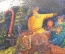 Шкатулка лаковая "Зимняя тройка". Федоскино, 1943 год. Роспись.