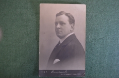 Открытка "Актер Смирнов. ГБТ. Обширна страна". Фот. Сахарова, Орлова. 1917 год. #O8