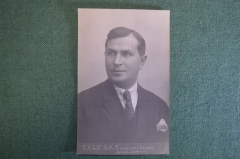 Открытка "В.М. Политковский. ГАБТ. ". Фотография. Почтовая карточка. Фото-Артель. #O8