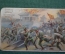 Карточка, вкладыш "Бой у Вафангоу, 1904 год. Русско-Японская война". Реклама Ocean. #O2