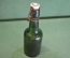 Бутылка пивная старинная 0,33 l. Фарфоровая пробка. Unverkaufich ("не для продажи"). Винтаж.