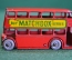 Модель "Автобус лондонский London Bus ". Matchbox. Lesney. Великобритания. 1957 год.