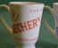 Рюмка ликерная фарфоровая "Carlsbad Becher's". Набор 2 штуки. Фарфор. Чехословакия периода СССР.