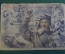 Почтовая карточка "Новогодний привет с фронта". Военная прокуратура. СССР. 1942 год.