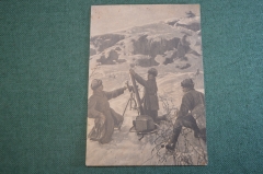 Открытка "Минометный расчет". Военная прокуратура. СССР. 1942 год.