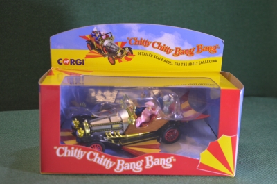 Модель машинка "Chitty Chitty Bang Bang". Коробка. Corgi. Китай. #U