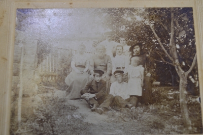 Фотография старинная. Священник в шляпе. Царская Россия. 