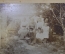 Фотография старинная. Священник в шляпе. Царская Россия. 