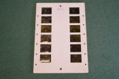 Слайды стереослайды для стереоскопа. Stereomat. MS 42. Снеговик. Германия. ГДР. 1970е.