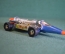 Модель машинка "Swedish Jet Dragster Silver Streak. Corgi Toys 3396/69". Корги, Драгстер. #M2