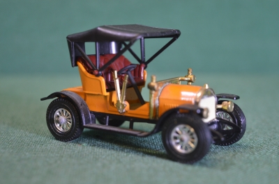 Модель машинка "1909 Opel Coupe Y-4. Lesney". Матчбокс, Англия. #M2