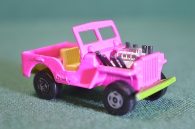 Модель машинка "N 2 Jeep Hot Rod. Matchbox Superfast (c) 1971 Lesney Prod". Матчбокс, Англия. #M2