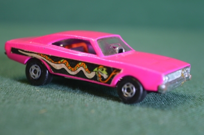 Модель машинка "N 70 Dodge Dragster. Matchbox Superfast (c) 1971 Lesney". Матчбокс, Англия. #M2