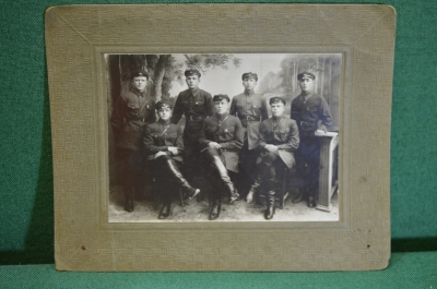 Фотография общая. ВЧК-ОГПУ. Ямполь. Знаки. Динамо. ОСОАВИАХИМ. СССР. 1928 год.