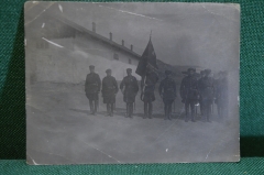 Фотография общая. ВЧК-ОГПУ. Праздник 1 мая. Знамя. Москва. СССР. Дальний Восток. 1932 год.