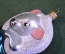 Игрушка елочная "Рукавичка, синяя". Мышка. Клинское объединение Елочка, Клин.