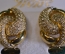 Серьги клипсы дизайнерские. Grosse. Christian Dior. Винтаж. Германия. #U 9