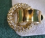 Серьги клипсы дизайнерские. Grosse. Christian Dior. Винтаж. Германия. #U 1 9